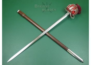 P1828 Scottish basket hilted broadsword