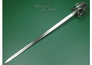 Scottish 1828 Pattern Basket Hilted Broadsword #6