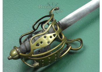 Scottish 19th Century Basket Hilted Broadsword. #2311021 #9