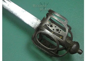 Culloden Period Basket Hilted Backsword. Circa 1740. #6