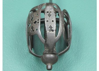 Culloden Period Basket Hilted Backsword. Circa 1740. #9