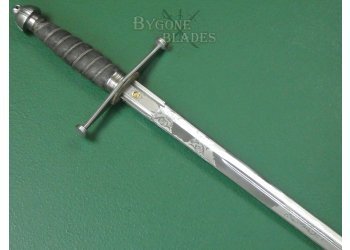 Scottish. Royal Scots Officers Broadsword. Wilkinson 1914. #2510001 #7