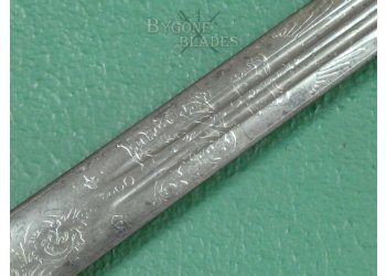 Scottish Victorian Royal Scots Fusiliers Broadsword. #2506003 #11