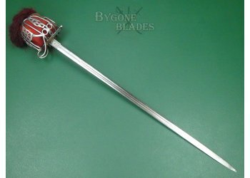 Scottish. Victorian Royal Scots Fusiliers Broadsword. Pillin. #2506003 #5