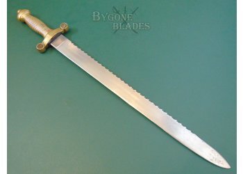 Swiss Model 1842 Pioneers Saw Back Gladius Short Sword #5