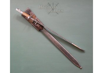 Swiss WW1 M1914 Pioneer Saw Back Schmidt-Rubin Bayonet #3