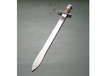 Swiss WW1 M1914 Pioneer Saw Back Schmidt-Rubin Bayonet #6