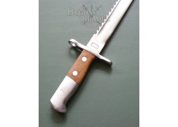 Swiss WW1 M1914 Pioneer Saw Back Schmidt-Rubin Bayonet #7