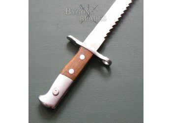 Swiss WW1 M1914 Pioneer Saw Back Schmidt-Rubin Bayonet #8
