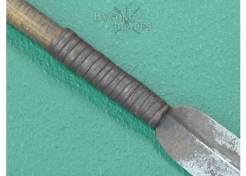 Xhosa Stabbing Spear. Early 19th Century Xhosa Wars Assegai. #2510007 #5