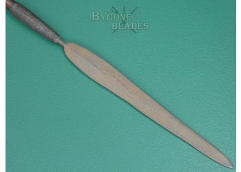 Zulu Iklwa. 19th Century Anglo-Zulu Wars Stabbing Spear. #2502001 #3