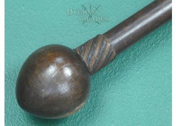 Zulu Iwisa. Knobkerrie. Two-Tone Conical Head. #2606005 #6