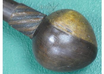 Zulu Iwisa. Knobkerrie. Two-Tone Conical Head. #2606005 #7